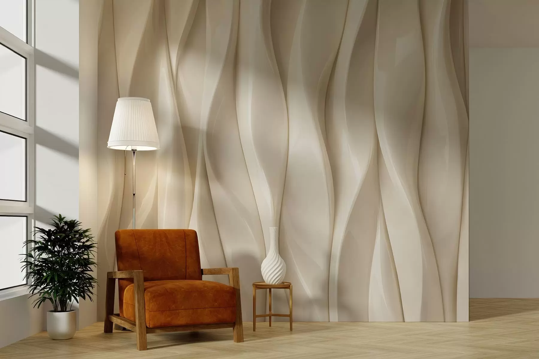 Carta da parati 3D Ritmo verticale 