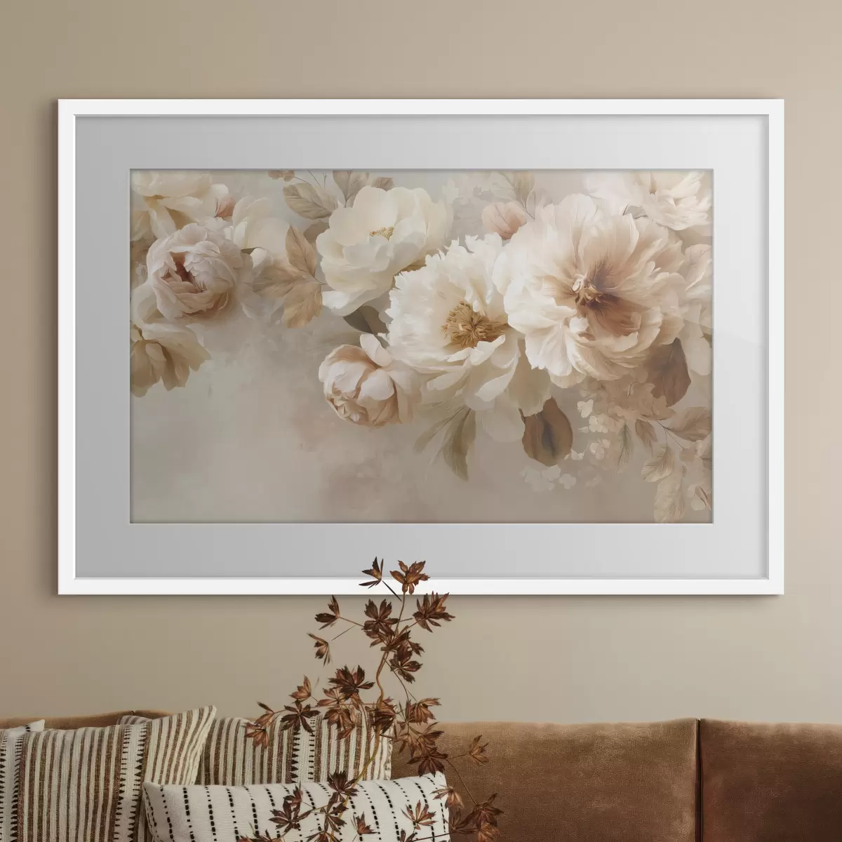 Poster Grandi fiori di peonia f47702