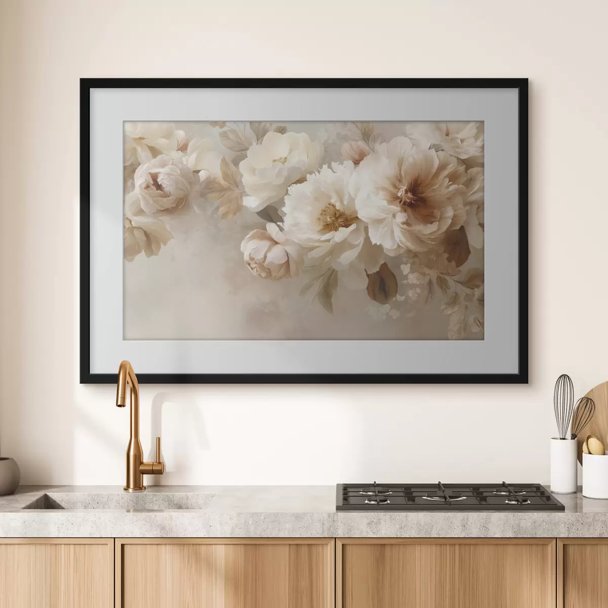 Poster Grandi fiori di peonia f47702