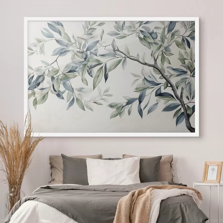 carta da parati Ramo d'albero, acquerello nr. f47704