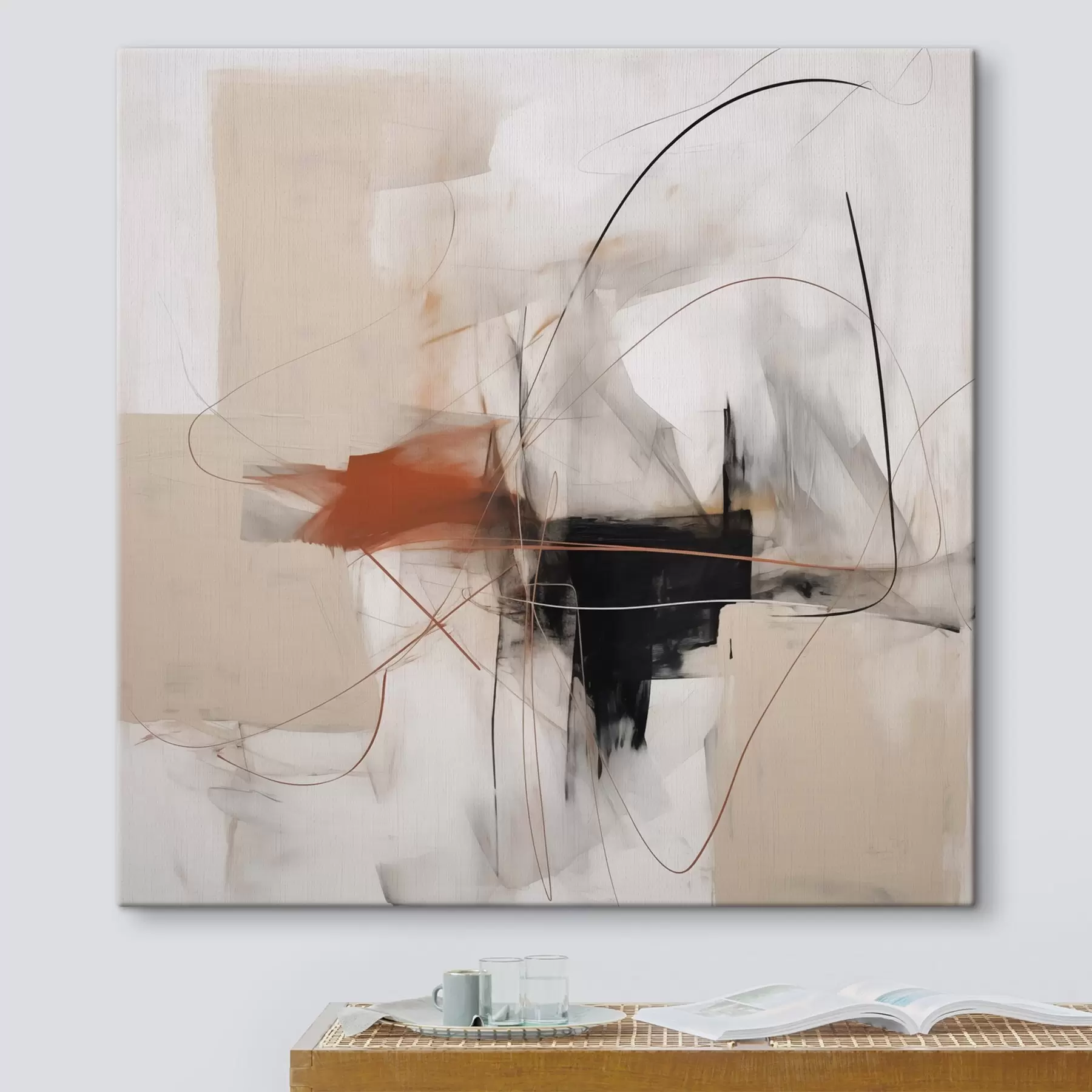 carta da parati Astrazione caotica nr. s47724