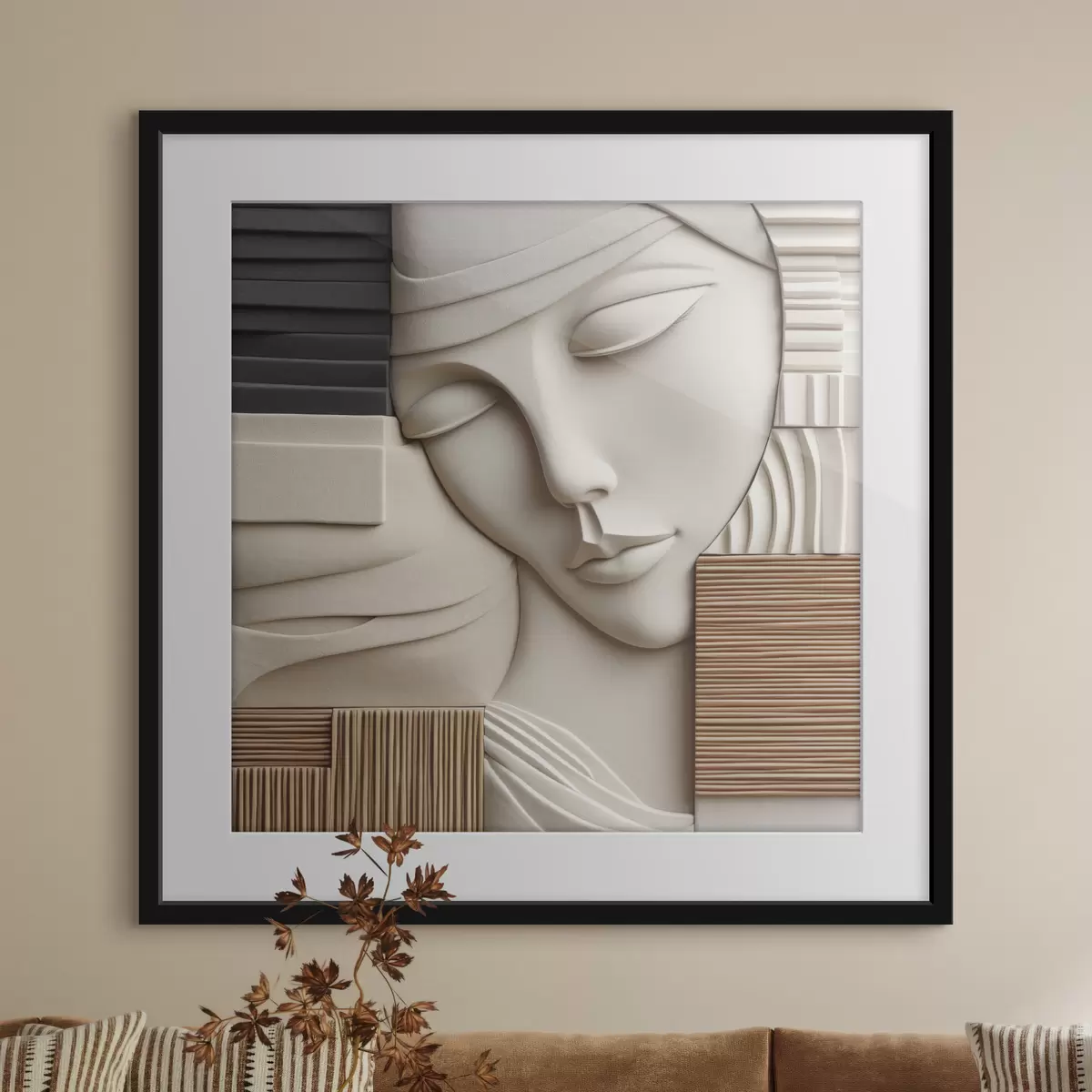 Poster Volto e enigma f47709