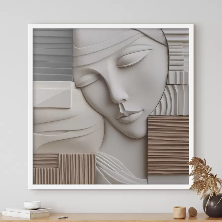 carta da parati Ritratto astratto nr. f47709