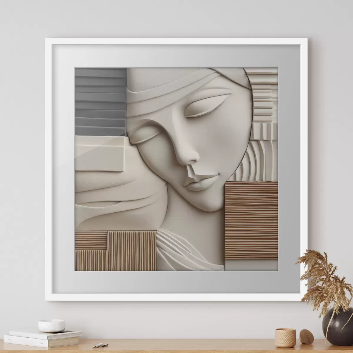Poster Volto e enigma f47709