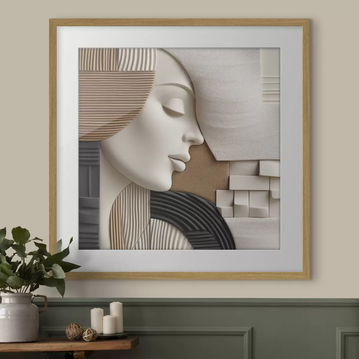 Poster Volto e carezza f47710