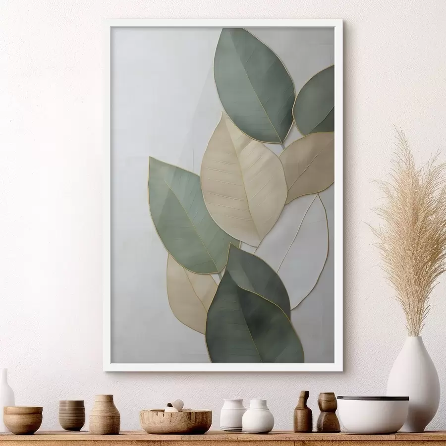 carta da parati Foglie astratte nr. f47717