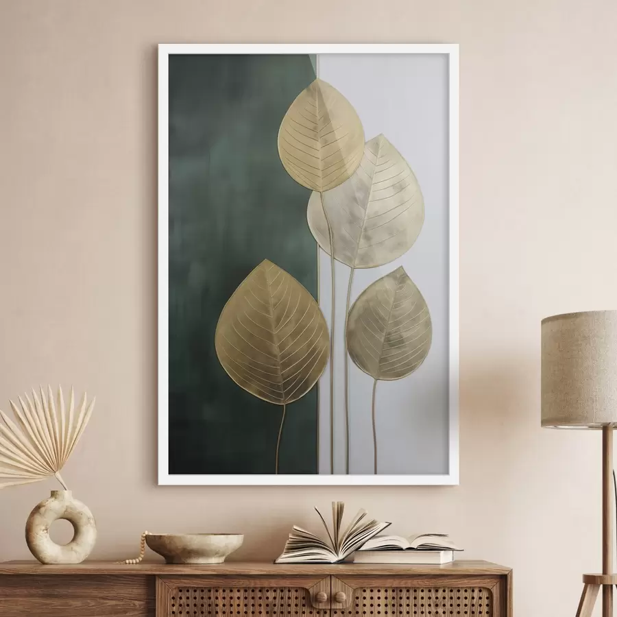 carta da parati Foglie astratte nr. f47718