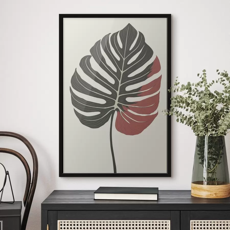 carta da parati Foglia tropicale nr. f47727