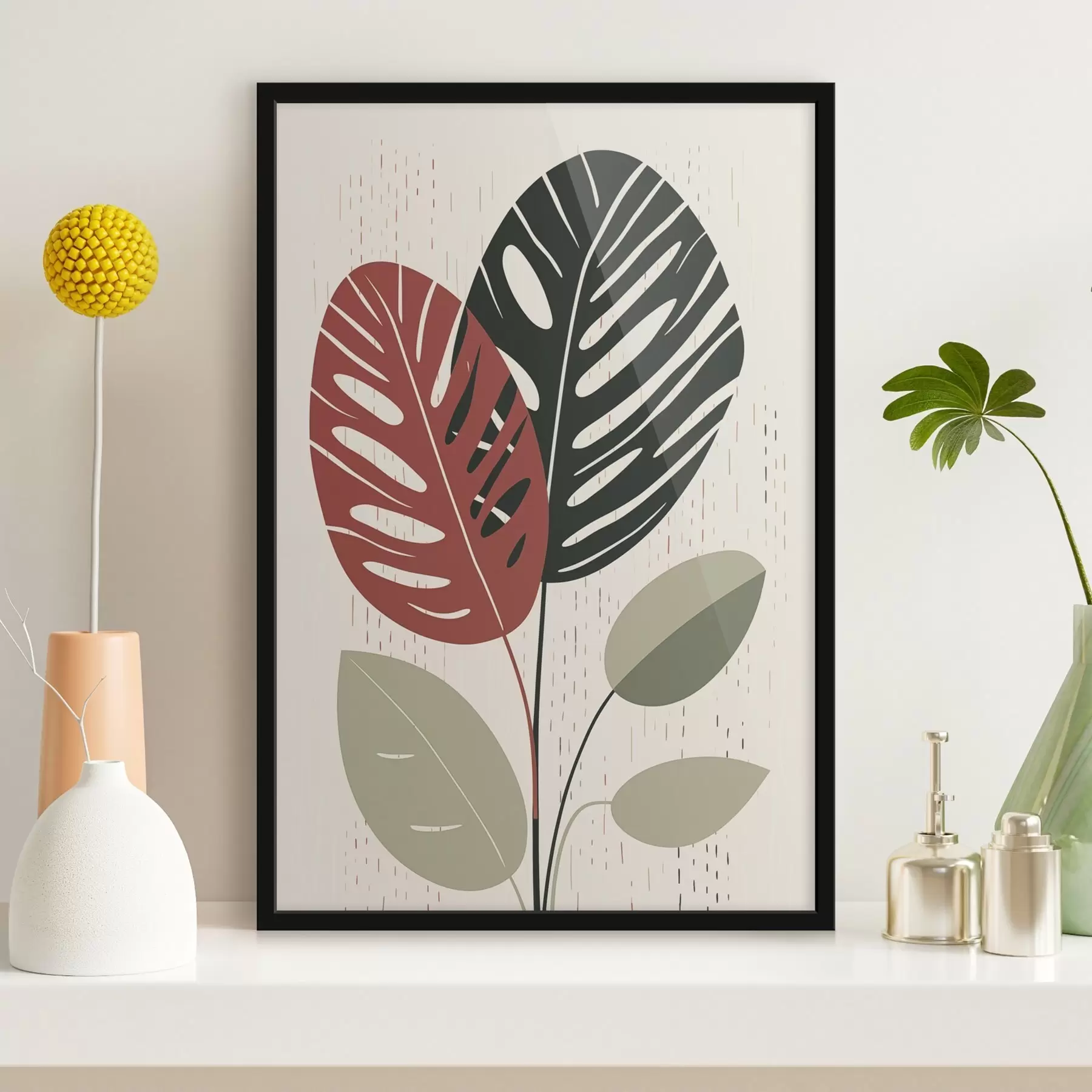 carta da parati Foglie tropicali nr. f47728