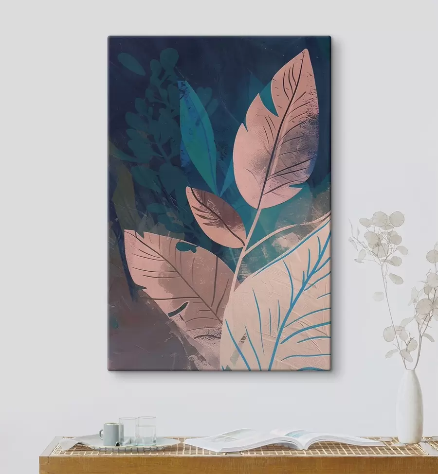 carta da parati Rami e foglie, astrazione nr. s47749