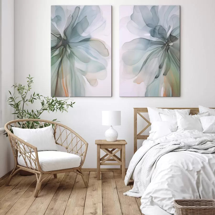 carta da parati Fiore astratto delicato nr. m01273