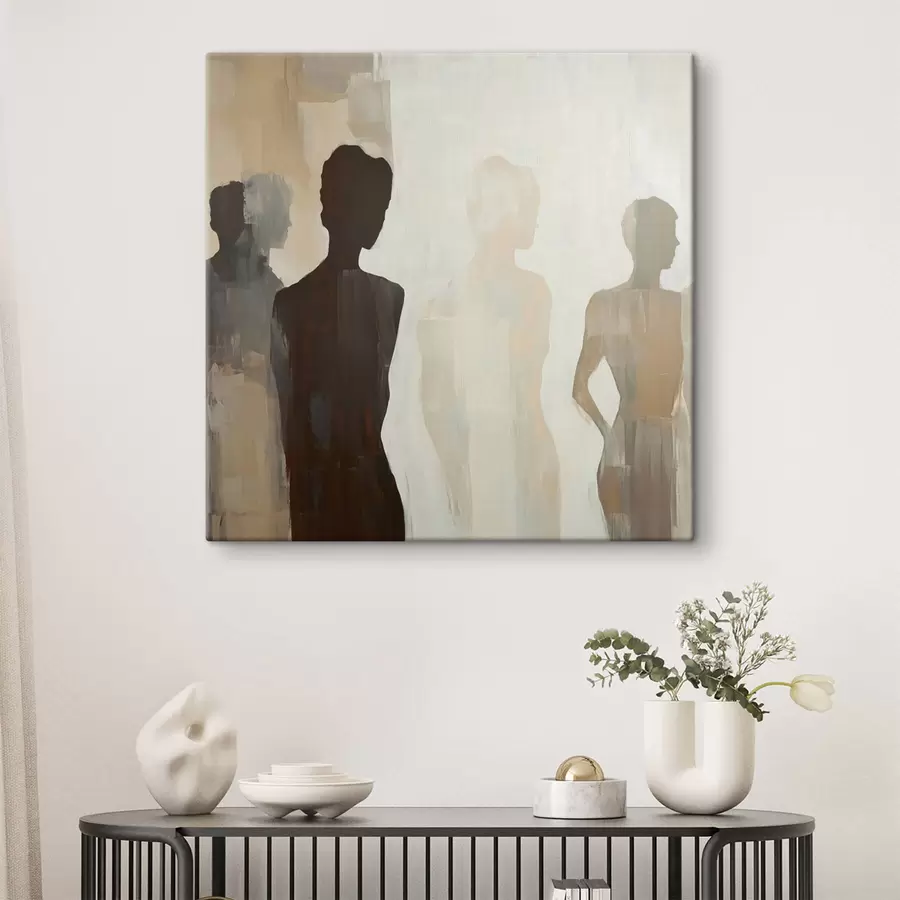 carta da parati Silhouette astratte nr. s47779