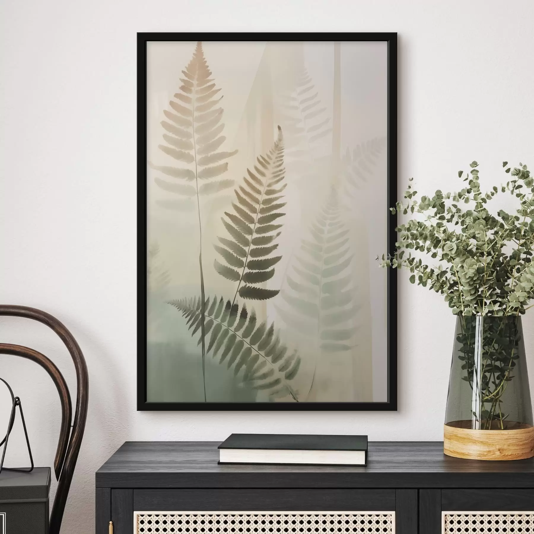 carta da parati Foglie di felce nr. f47656