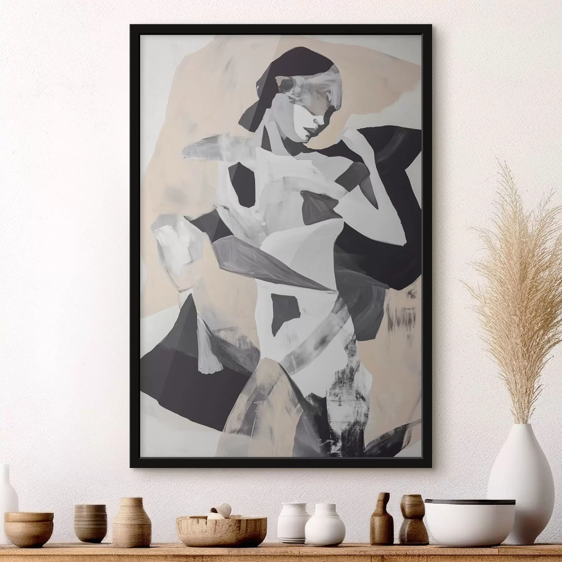 carta da parati Silhouette astratta nr. f47658