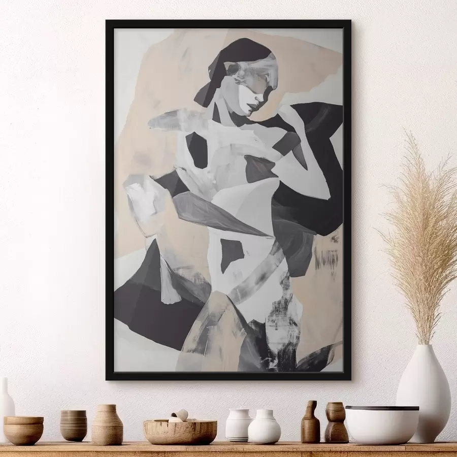 carta da parati Silhouette astratta nr. f47658