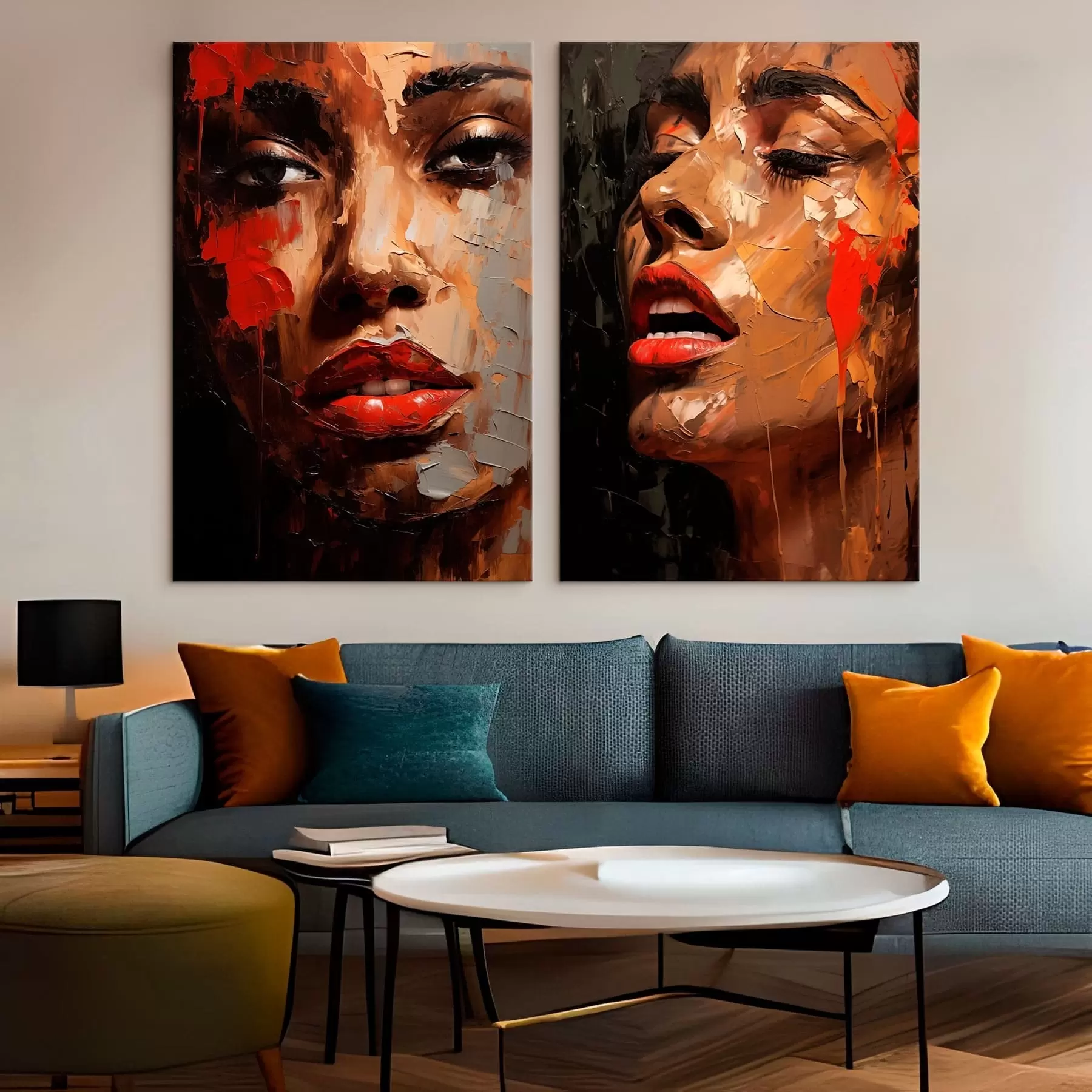 carta da parati Sguardo frammentato nr. m01307