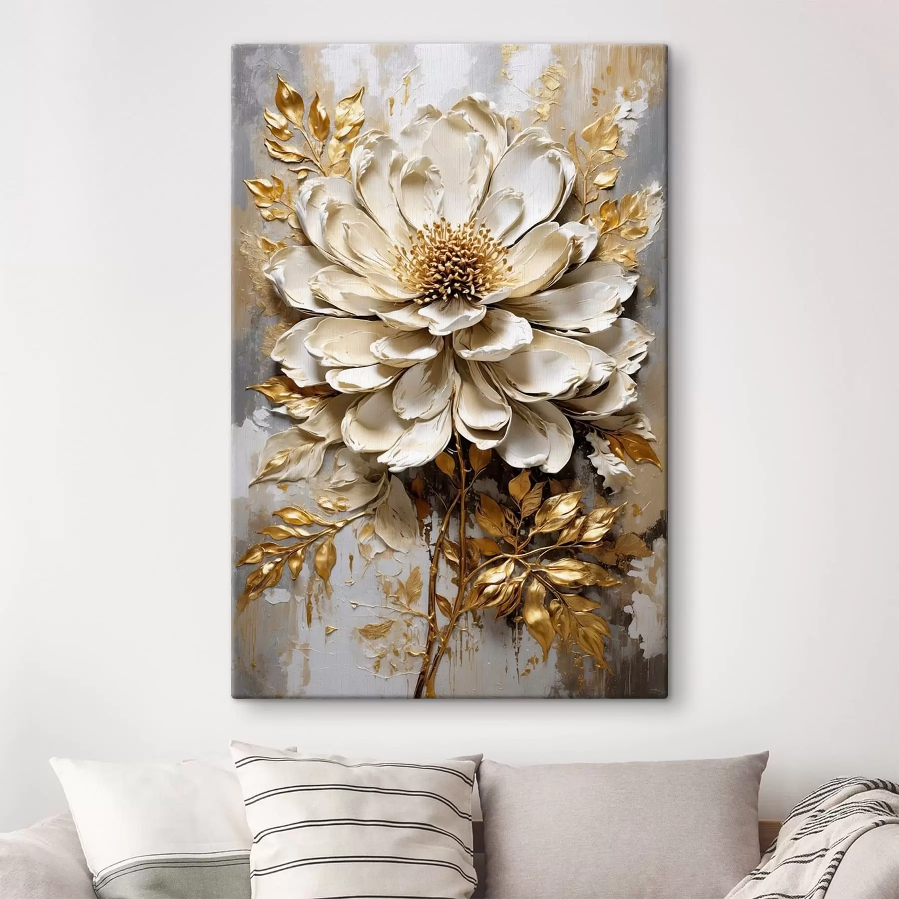 carta da parati Fiore leggero e strutturato nr. s47271