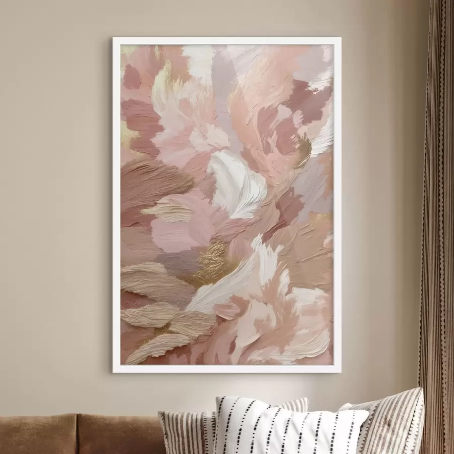 carta da parati Tratti pastello in tonalità tenui nr. f47750