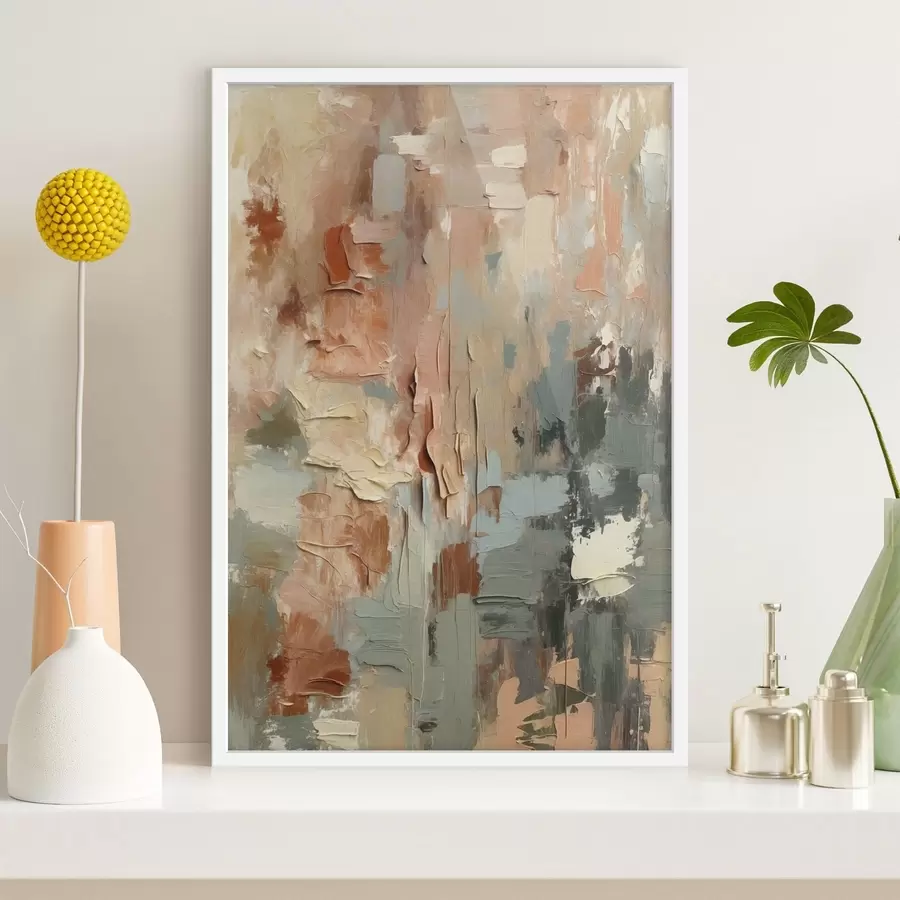 carta da parati Tratti materici in tonalità pastello miste nr. f47754