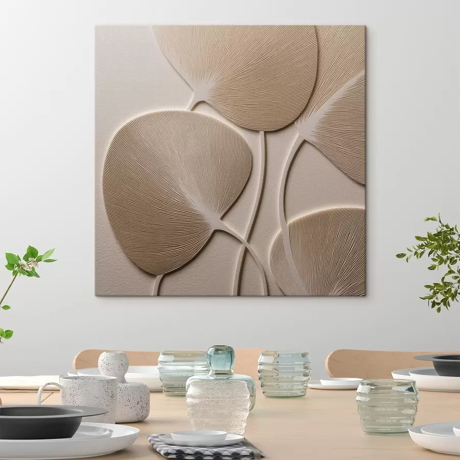 carta da parati Astratto con foglie nr. s47795