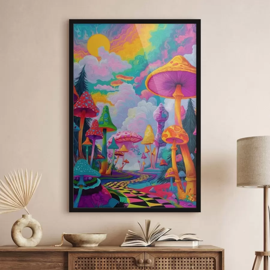 carta da parati Psichedelia nr. f47793