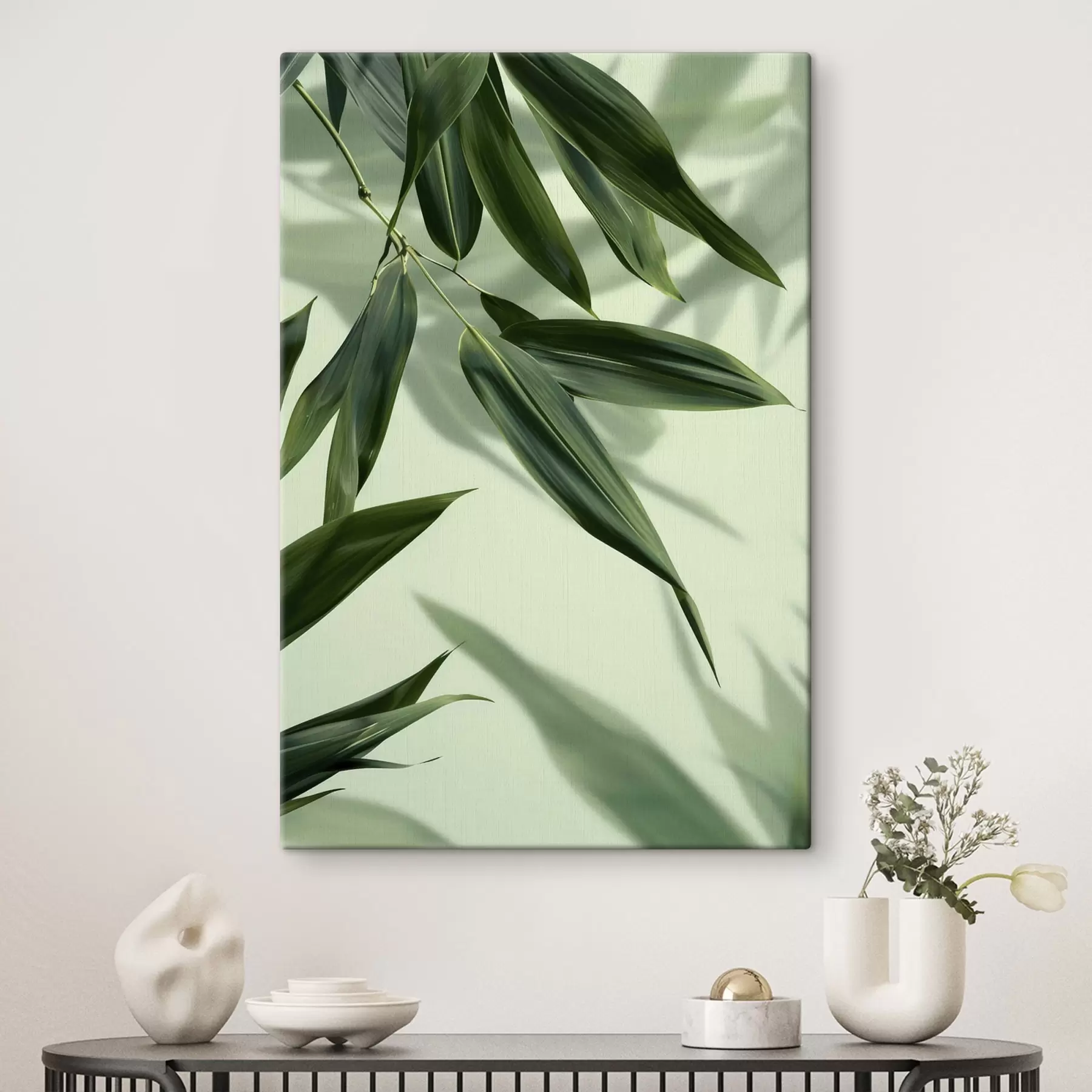 carta da parati Foglie di bambù nr. s47814