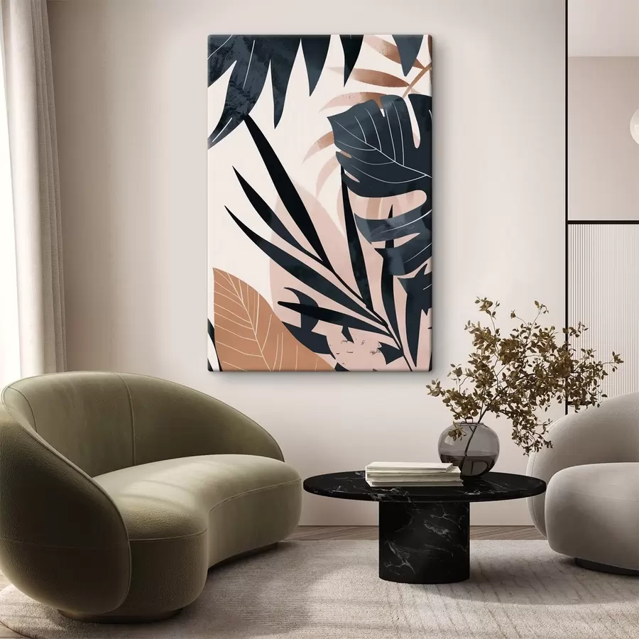 carta da parati Varietà di foglie tropicali nr. s47822