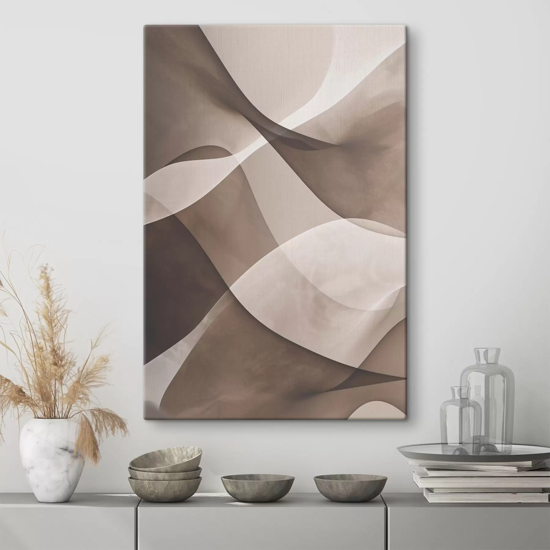 carta da parati Delicato Traslucido Astratto nr. s47824