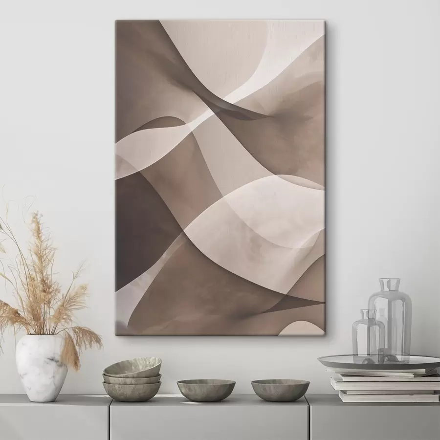 carta da parati Delicato Traslucido Astratto nr. s47824