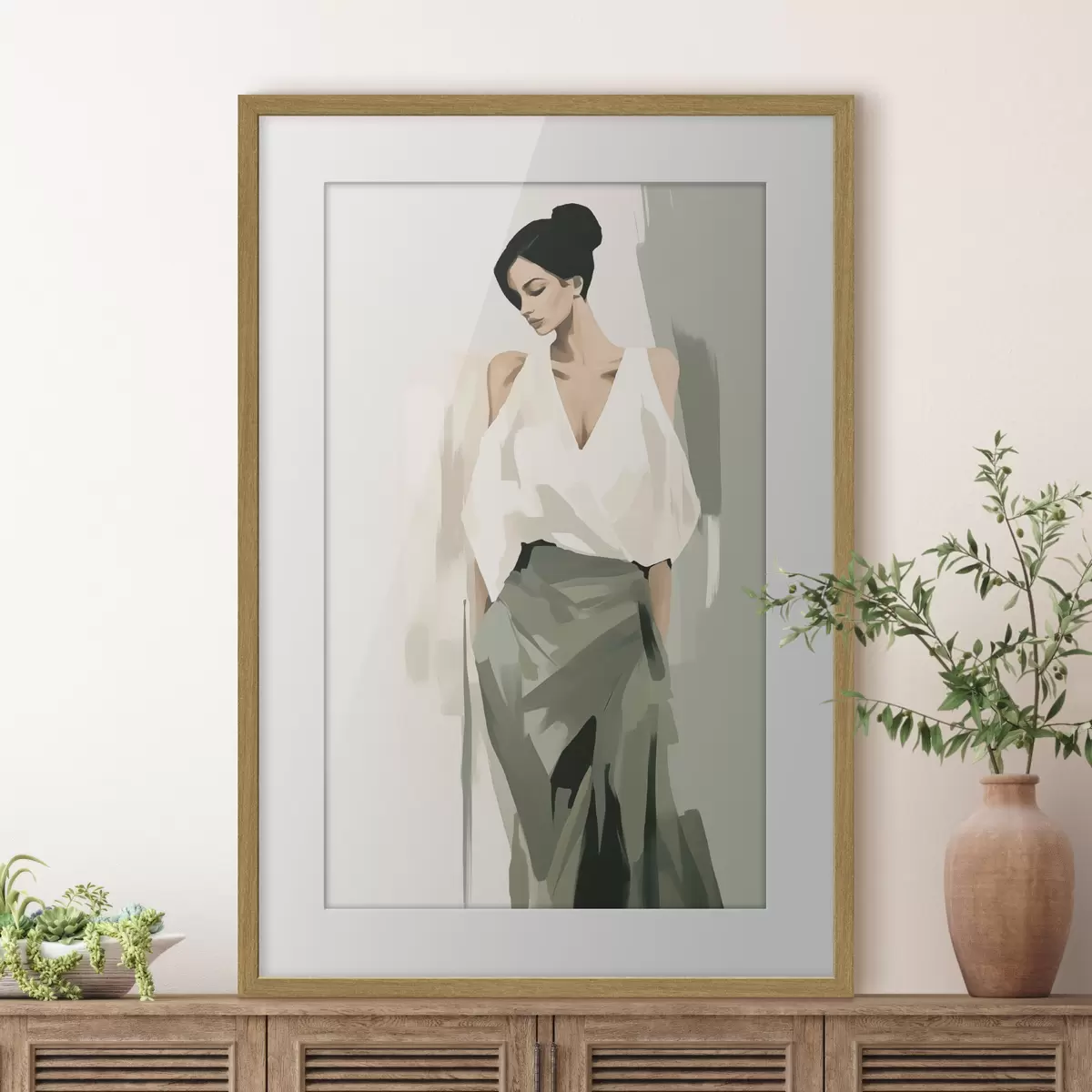 Poster Giovane donna f47798