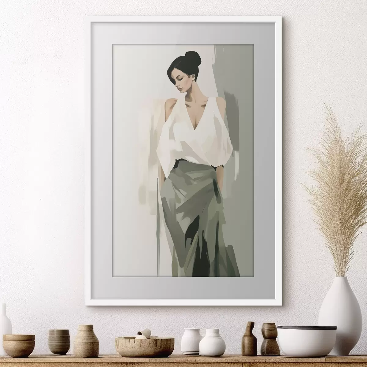Poster Giovane donna f47798
