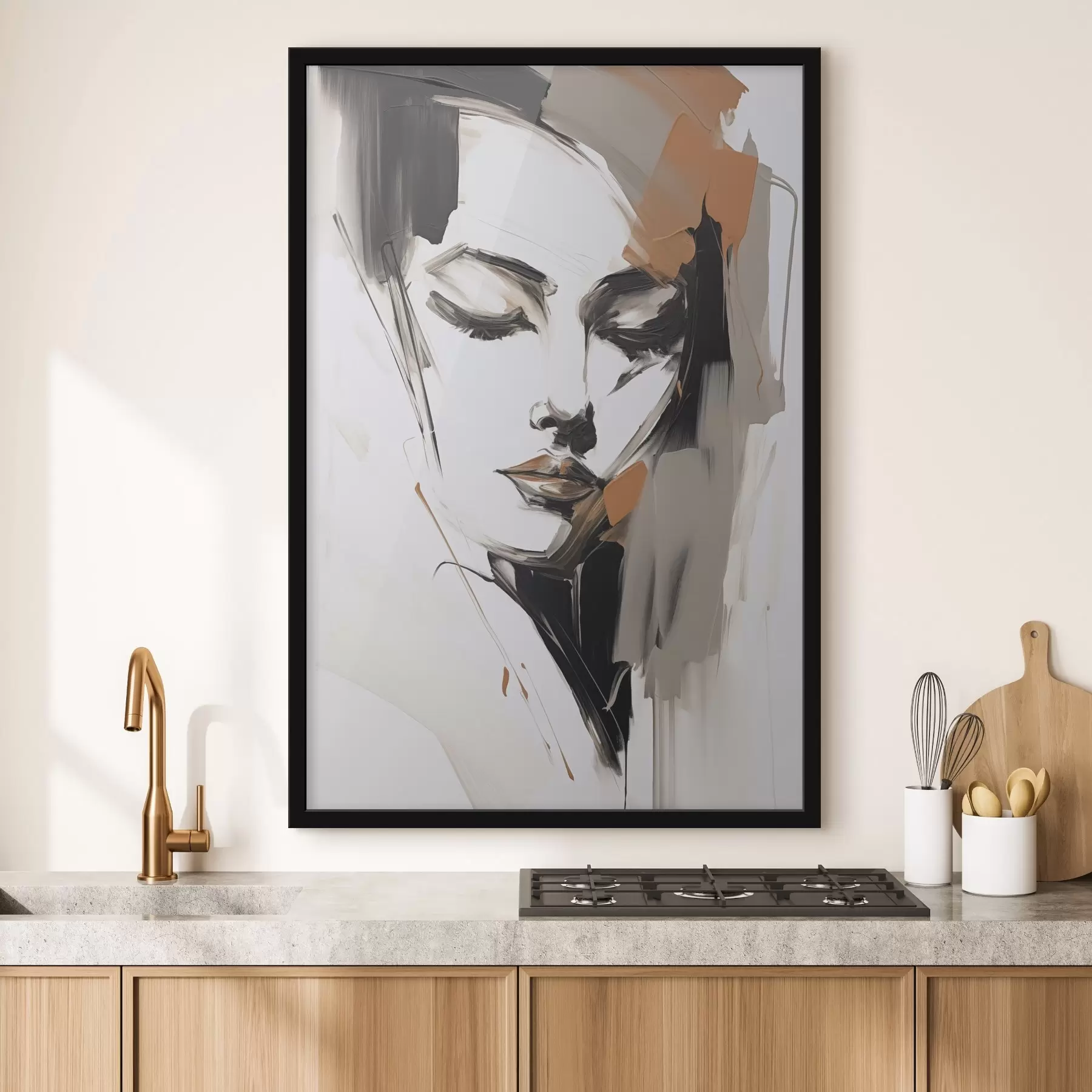 carta da parati Ritratto astratto nr. f47800