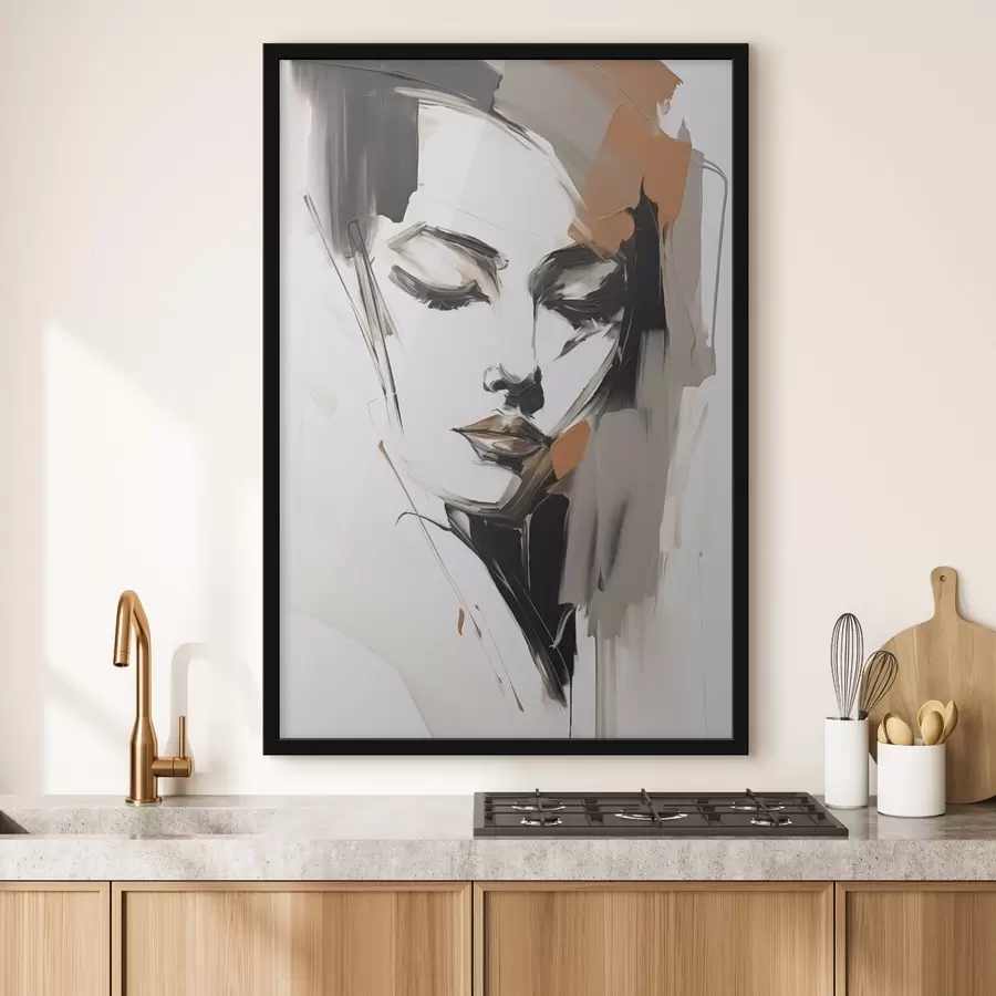 carta da parati Ritratto astratto nr. f47800