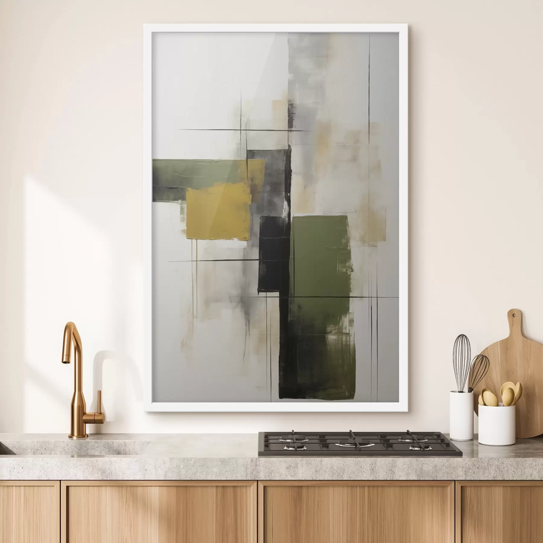 carta da parati Composizione geometrica astratta nr. f47813