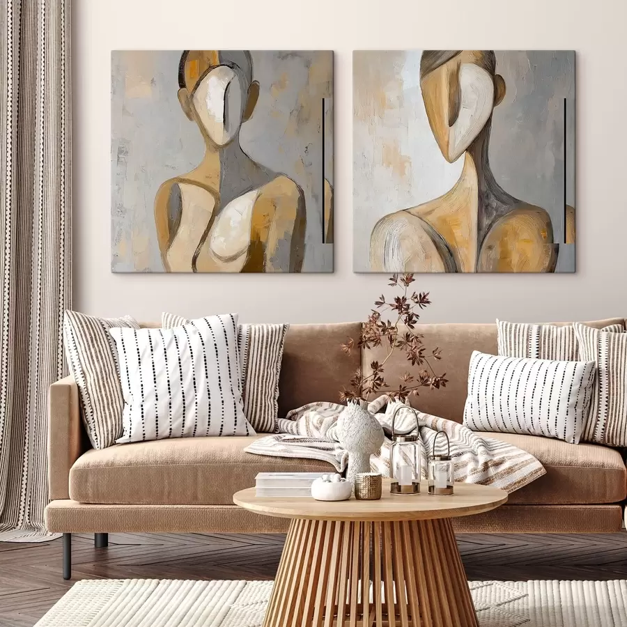 carta da parati Figura femminile astratta nr. m30017