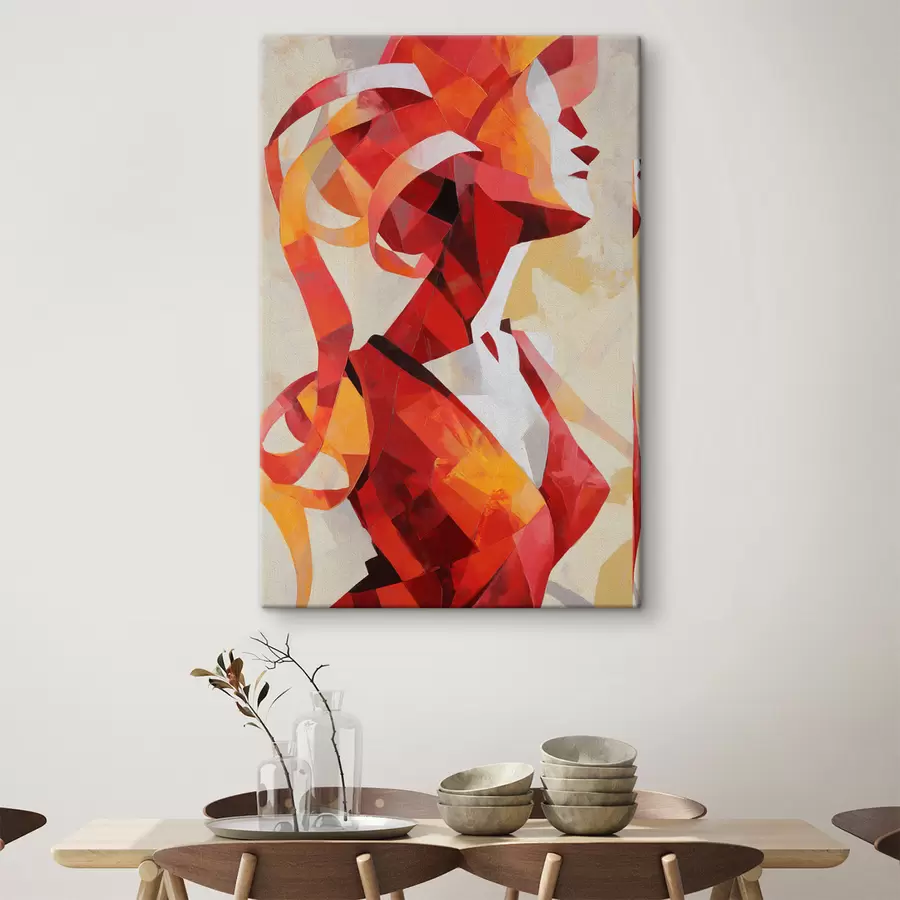 carta da parati Ritratto femminile astratto nr. s47832