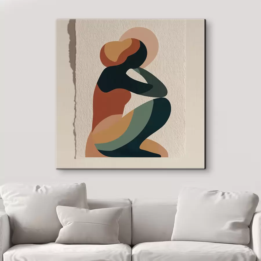 carta da parati Figura umana seduta nr. s47840