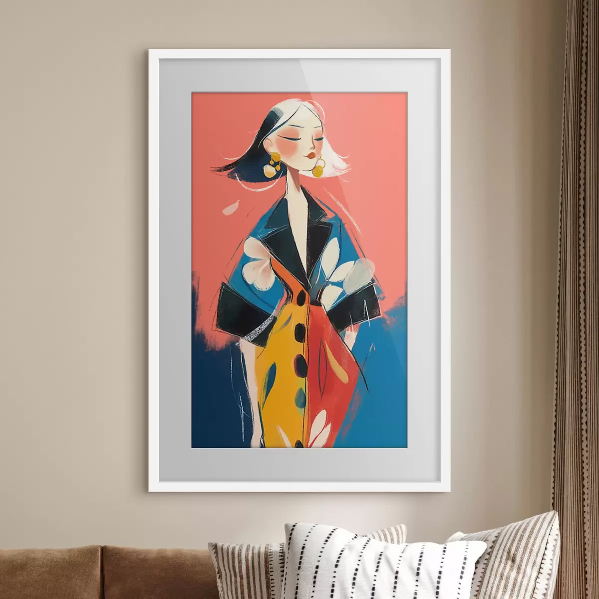 Poster Ritratto di ragazza f47830