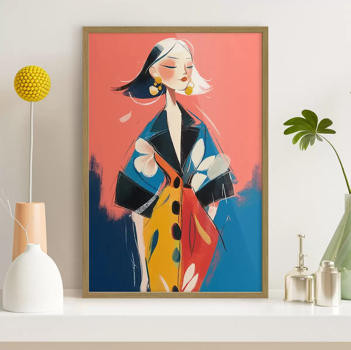 Poster Ritratto di ragazza f47830