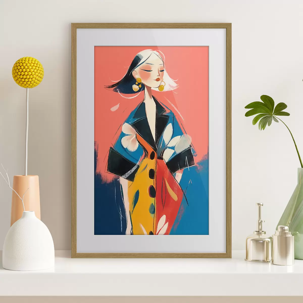 Poster Ritratto di ragazza f47830