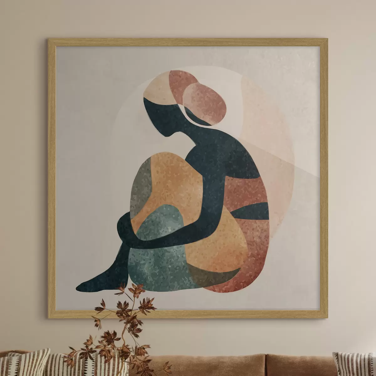 Poster Figura umana astratta f47839