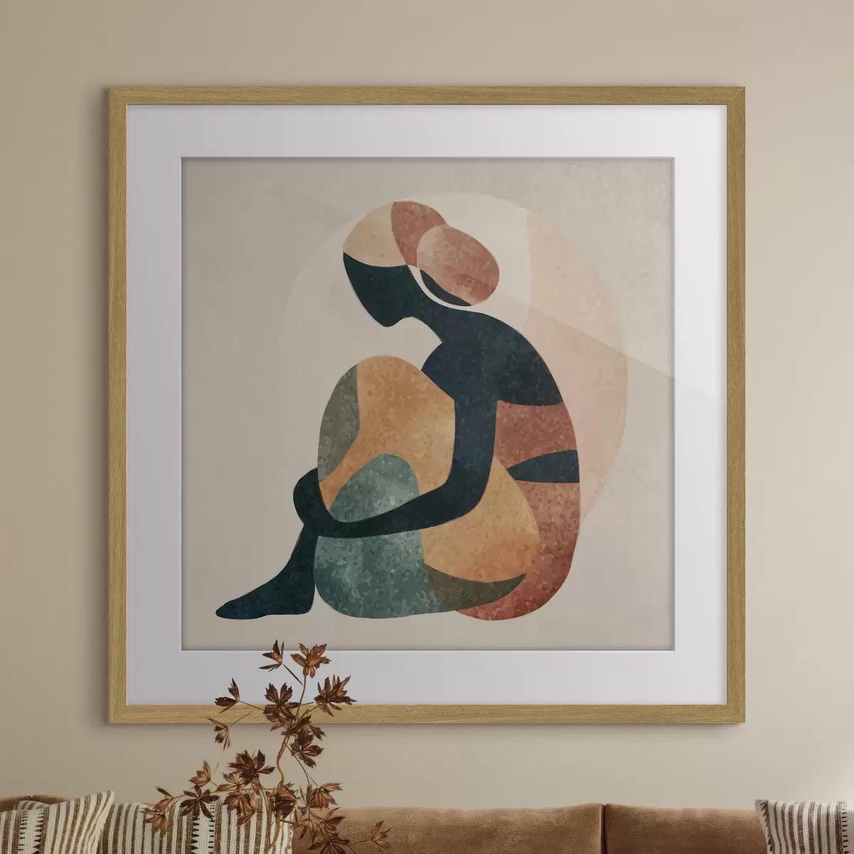 Poster Figura umana astratta f47839