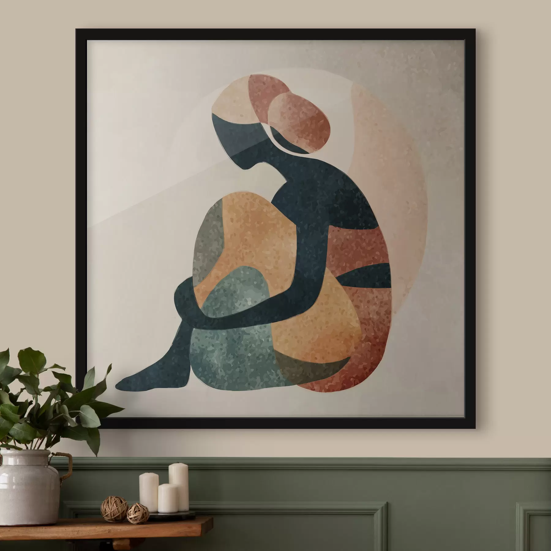 carta da parati Figura umana astratta nr. f47839