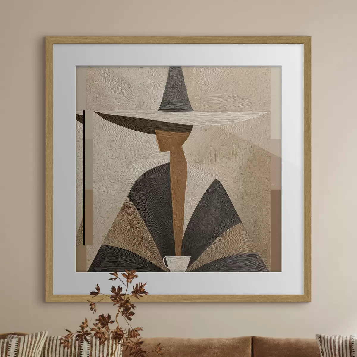 Poster Volto e contrasto f47842