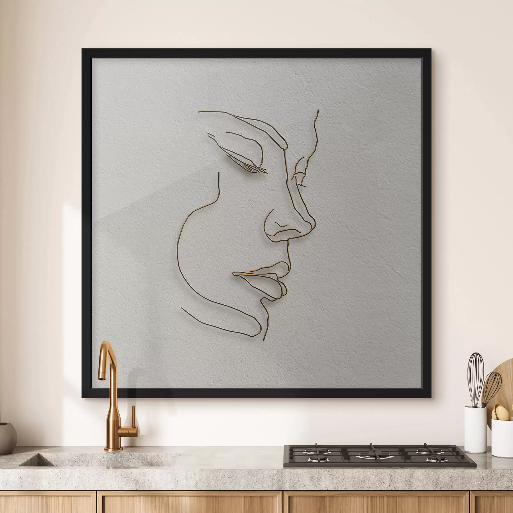 carta da parati Ritratto abbozzato nr. f47847