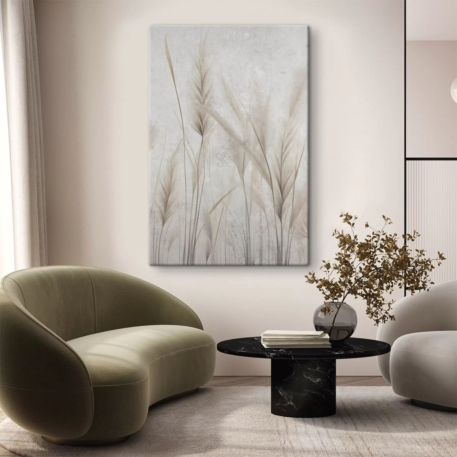 carta da parati Fiori selvatici su uno sfondo invecchiato nr. s47854