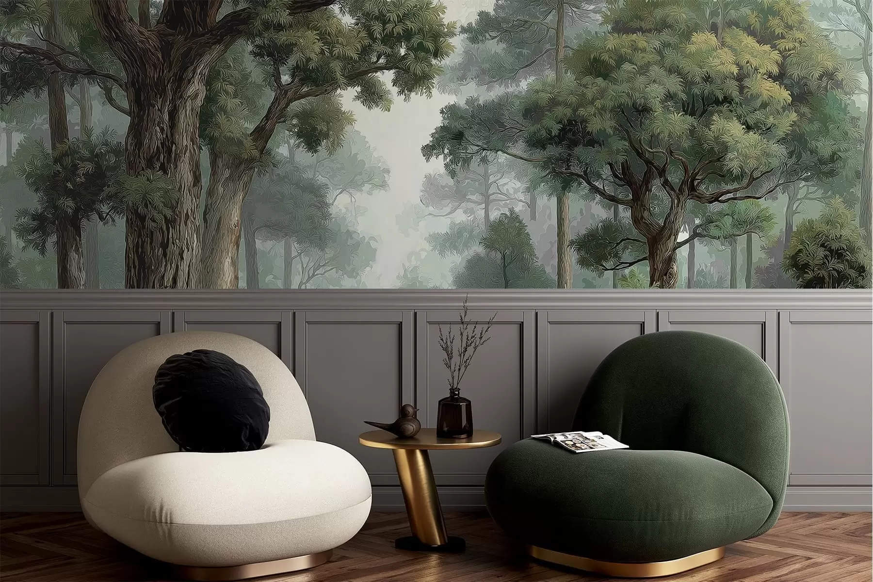 Carta da parati nature Foresta decidua 