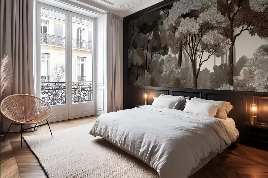 Carta da parati nature Foresta decidua 