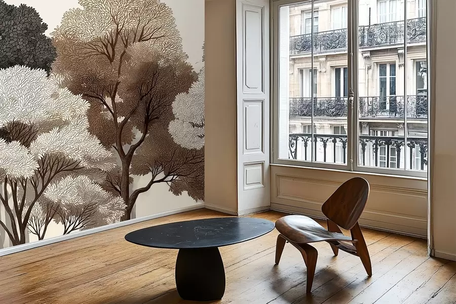 Carta da parati nature Foresta decidua 