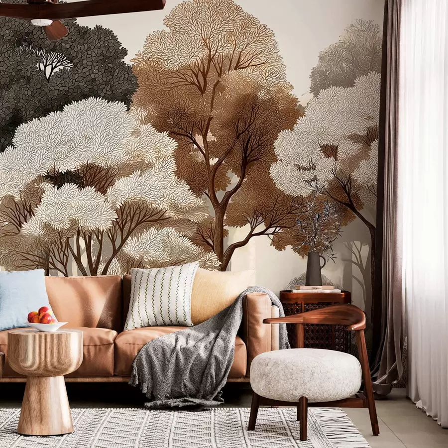 Carta da parati nature Foresta decidua 